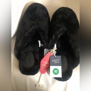Women's Mule Slippers size 10 Black